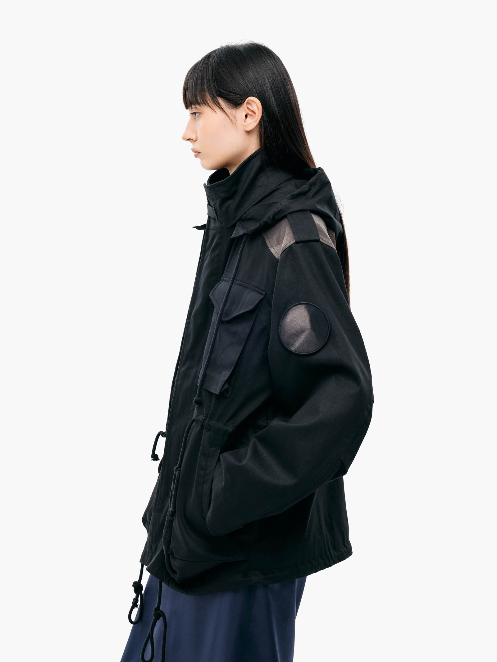 Jiyong Kim - Sun-Bleached Field Jacket (Black) product image 6 | TRAB K-Fashion Australia