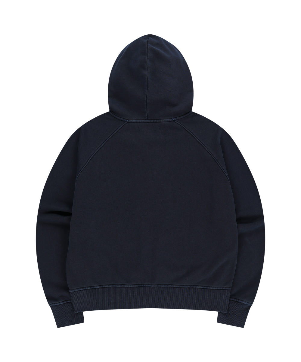 COYSEIO TAPE HOOD ZIP-UP NAVY 即日発送〇 Coyseio - Vintage Tape Hood Zip-Up (Navy) | TRAB K-Fashion Australia