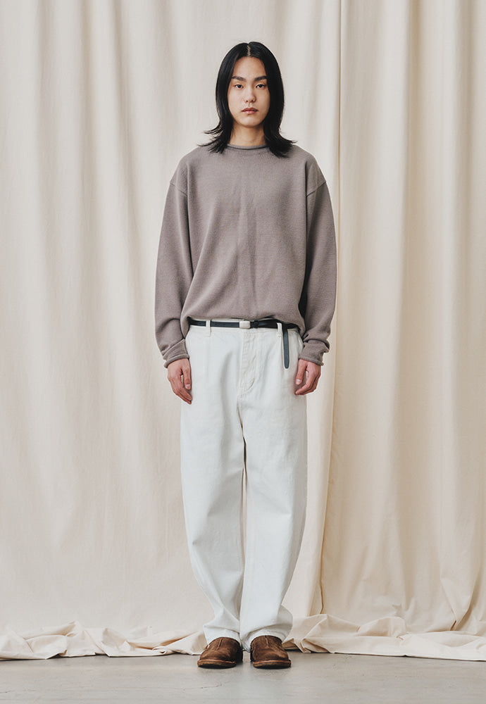 Art if acts - Ribbed Pullover Knit (Dusty Grey) product image 3 | TRAB K-Fashion Australia