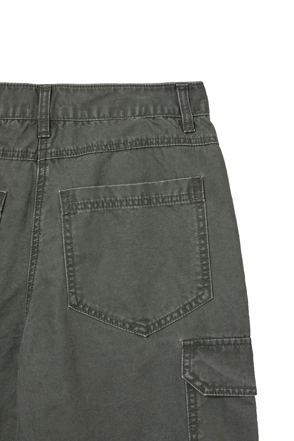 Deinet - Vintage Washed Cargo Pants (Khaki) product image 5 | TRAB K-Fashion Australia