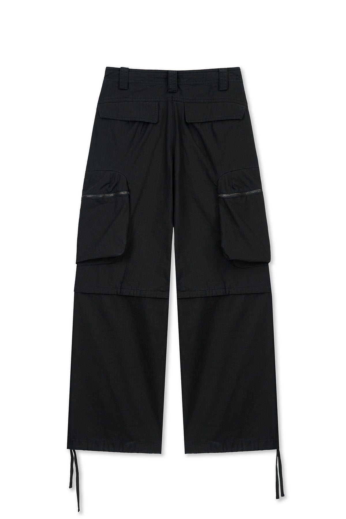 Matin Kim - Detachable Cargo Pants (Black) product image 2 | TRAB K-Fashion Australia