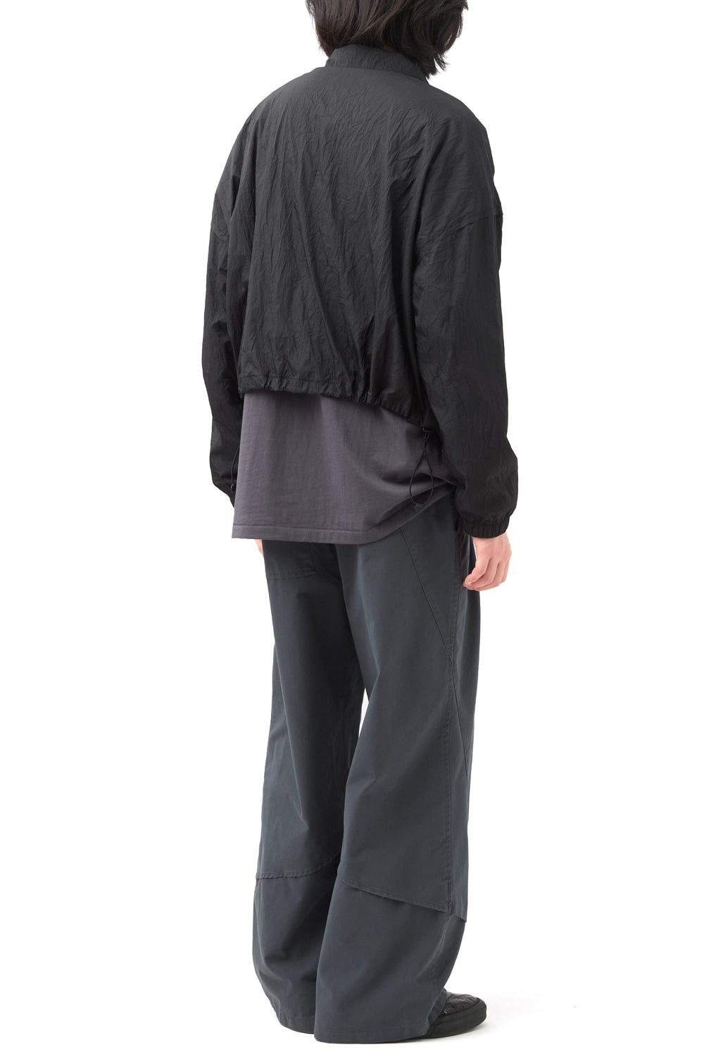 Hatchingroom - Bolero Jacket Creased (Black) product image 8 | TRAB K-Fashion Australia