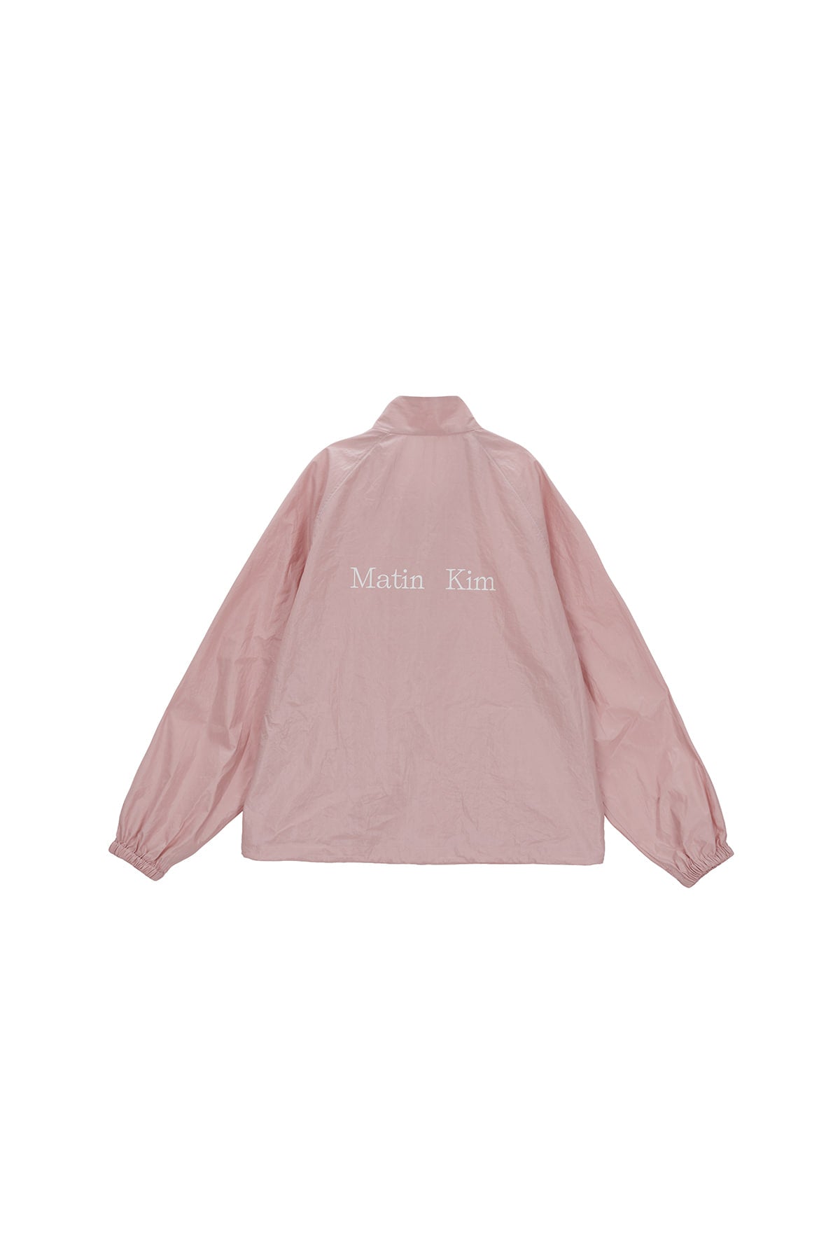 Matin Kim - Matin Kim Logo Coating Jumper (Grey) product image 15 | TRAB K-Fashion Australia