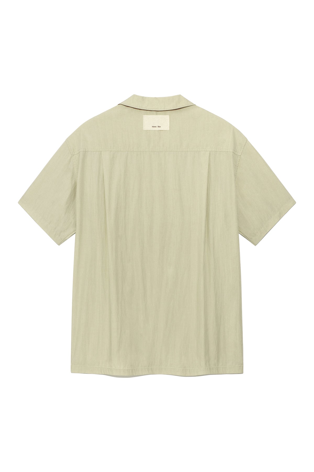 Matin Kim - Zigzag Stitch Point Shirt (Light Green) product image 2 | TRAB K-Fashion Australia