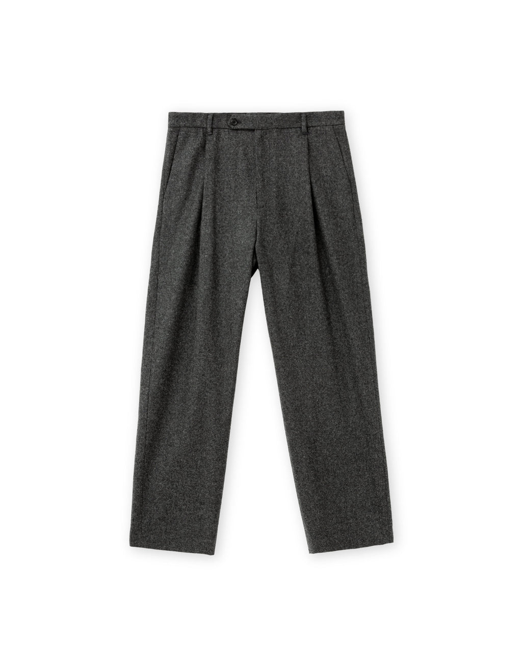 Brownyard - Pure Wool One Tuck Trouser (Charcoal) product image 3 | TRAB K-Fashion Australia