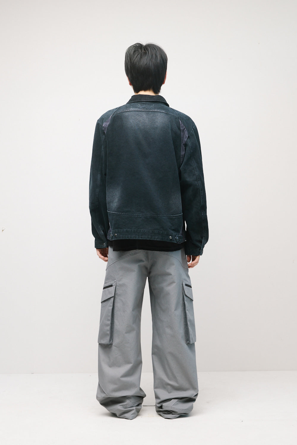 Hatchingroom - Canvas Work Jacket (Faded Black) product image 7 | TRAB K-Fashion Australia