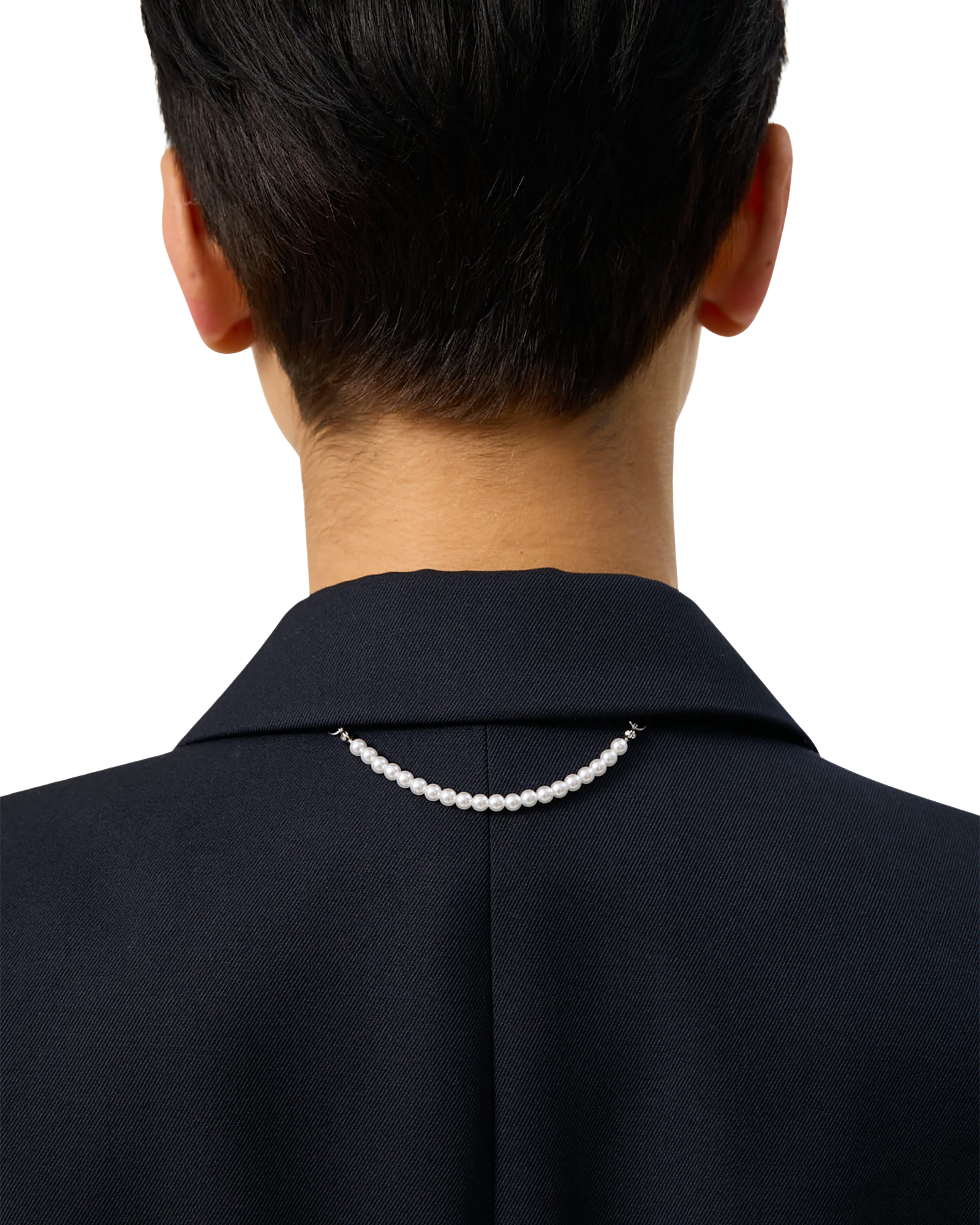 Kimhe Kim - Wool Blend Suit Jacket (Dark Navy) product image 10 | TRAB K-Fashion Australia