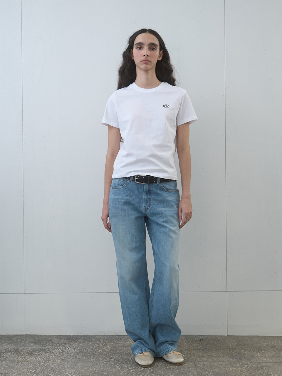 Kijun - Washed Relaxed Fit Jeans (Blue) product image 4 | TRAB K-Fashion Australia