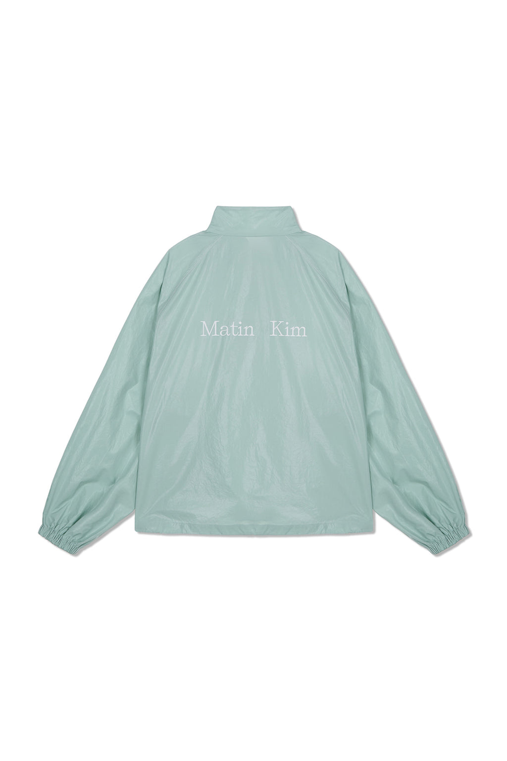 Matin Kim - Matin Kim Logo Coating Jumper (Mint) product image 2 | TRAB K-Fashion Australia