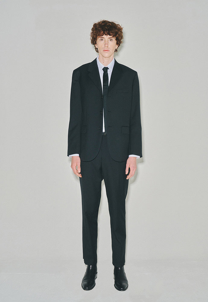 Tonywack - Crudo 3-Button Single Blazer (Black) product image 1 | TRAB K-Fashion Australia
