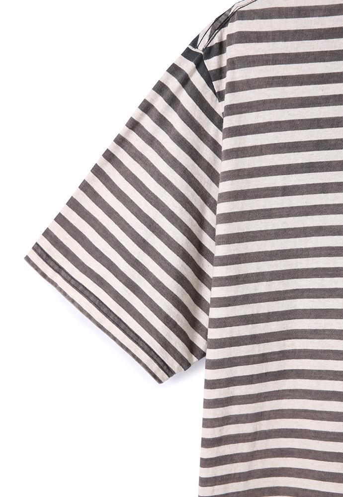 Art if acts - French Stripe S/S Tee (Faded Charcoal) product image 11 | TRAB K-Fashion Australia