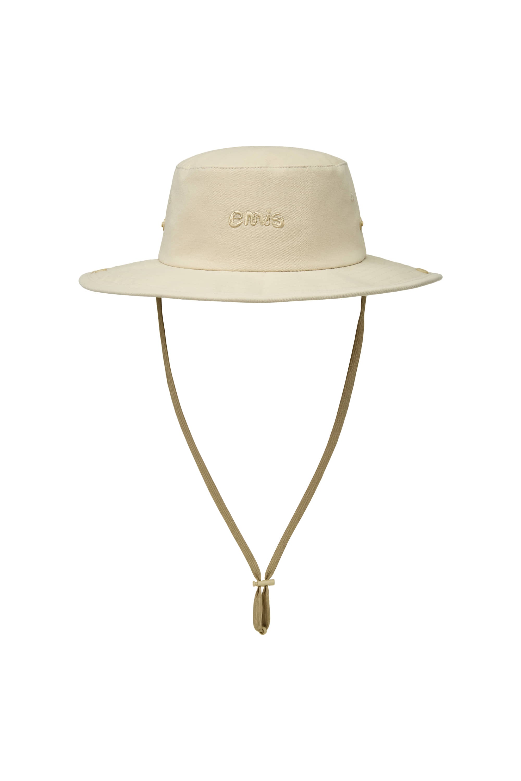 Emis - Coastal Cotton Bucket Hat (Beige) product image 1 | TRAB K-Fashion Australia