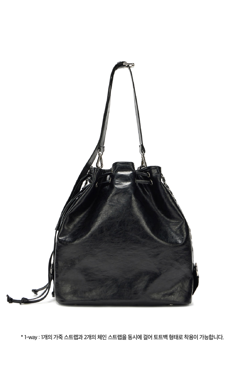 Deinet - Deinet 5-Way Stud Pocket Multi Bag (Black) product image 3 | TRAB K-Fashion Australia