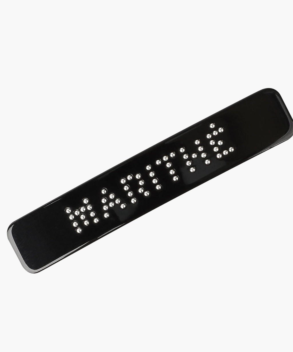 Marithe & Francois Girbaud - Regular Logo Metal Ball Hair Pin 2pack (Black) product image 3 | TRAB K-Fashion Australia