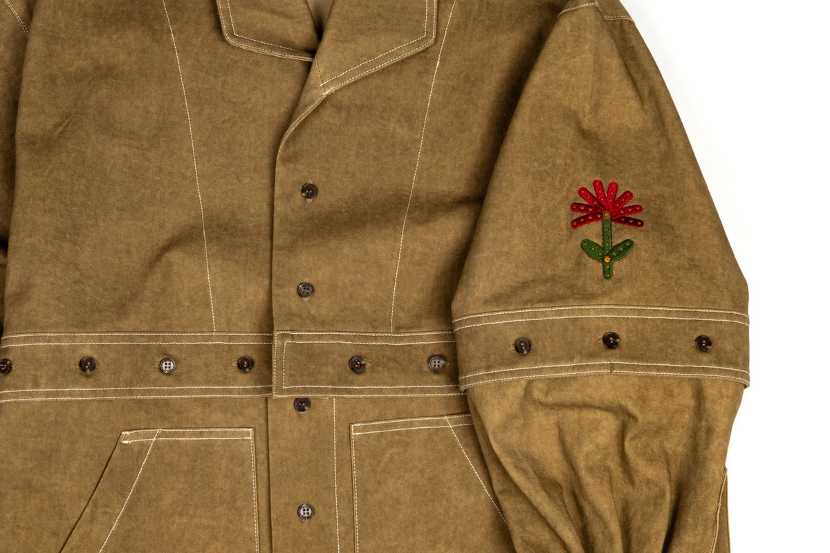 Ioedle - Assembly Jacket Where Imagination Blossoms (Sand) product image 7 | TRAB K-Fashion Australia