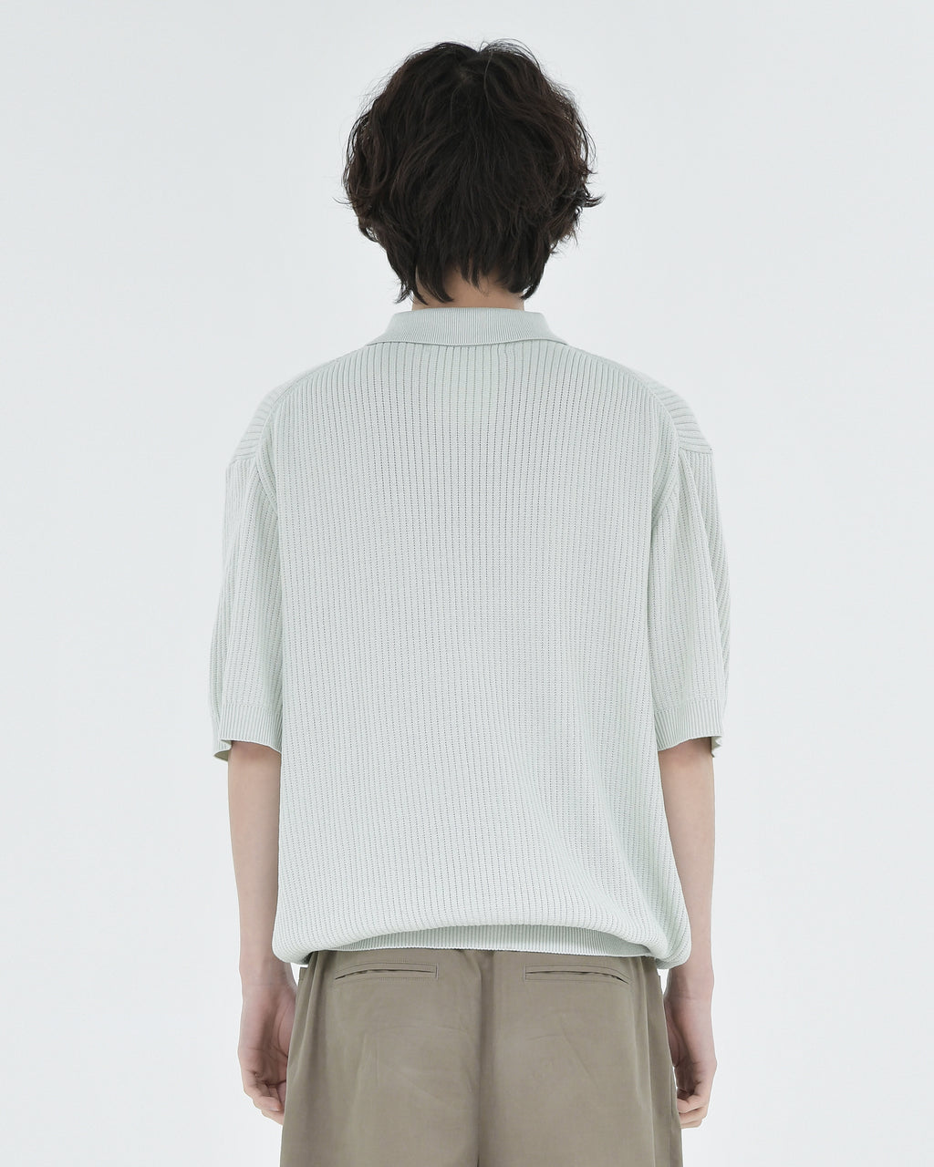 Brownyard - Knit Polo Shirt (Mint) product image 2 | TRAB K-Fashion Australia