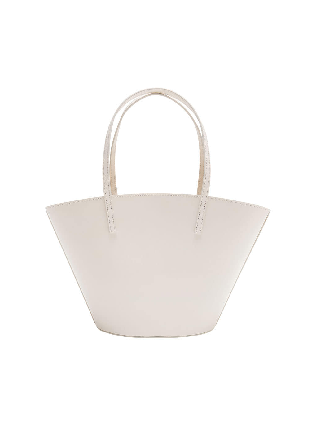 Amomento - Leather Bucket Bag (White) product image 5 | TRAB K-Fashion Australia