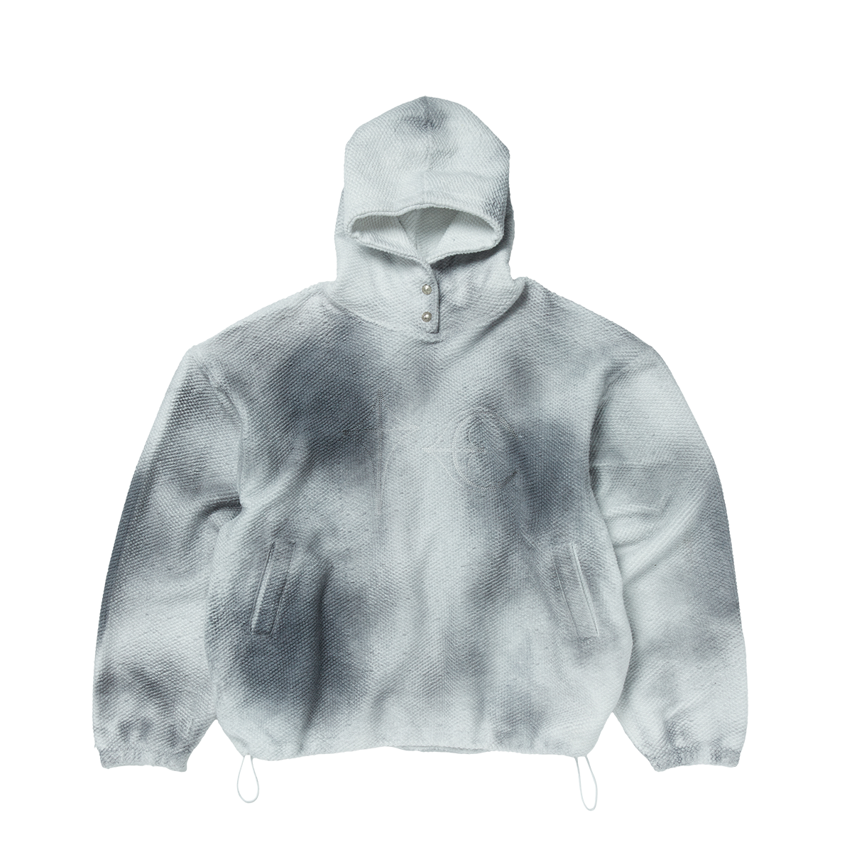 Thug Club - TC Sprayed Terry Hoodie (White) product image 1 | TRAB K-Fashion Australia