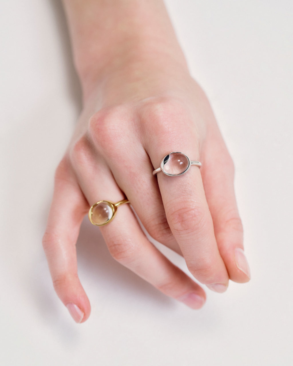 Numbering - Ellipse Glass Ring #7415 product image 1 | TRAB K-Fashion Australia