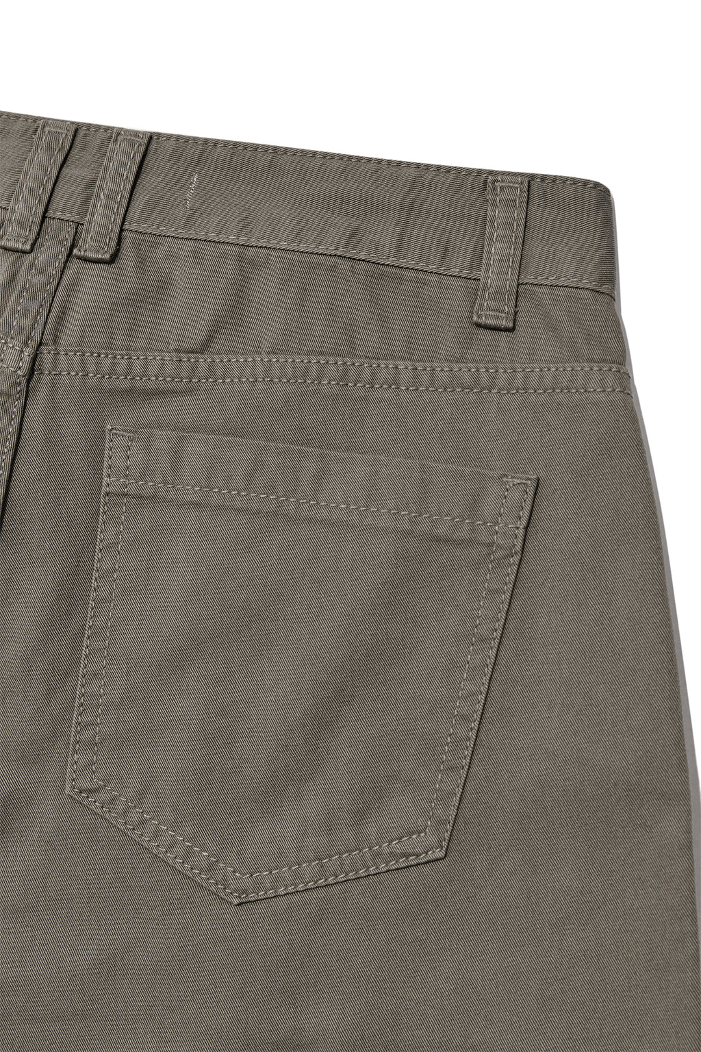 Matin Kim - Semi Slimfit Bermuda Pants (Khaki) product image 6 | TRAB K-Fashion Australia