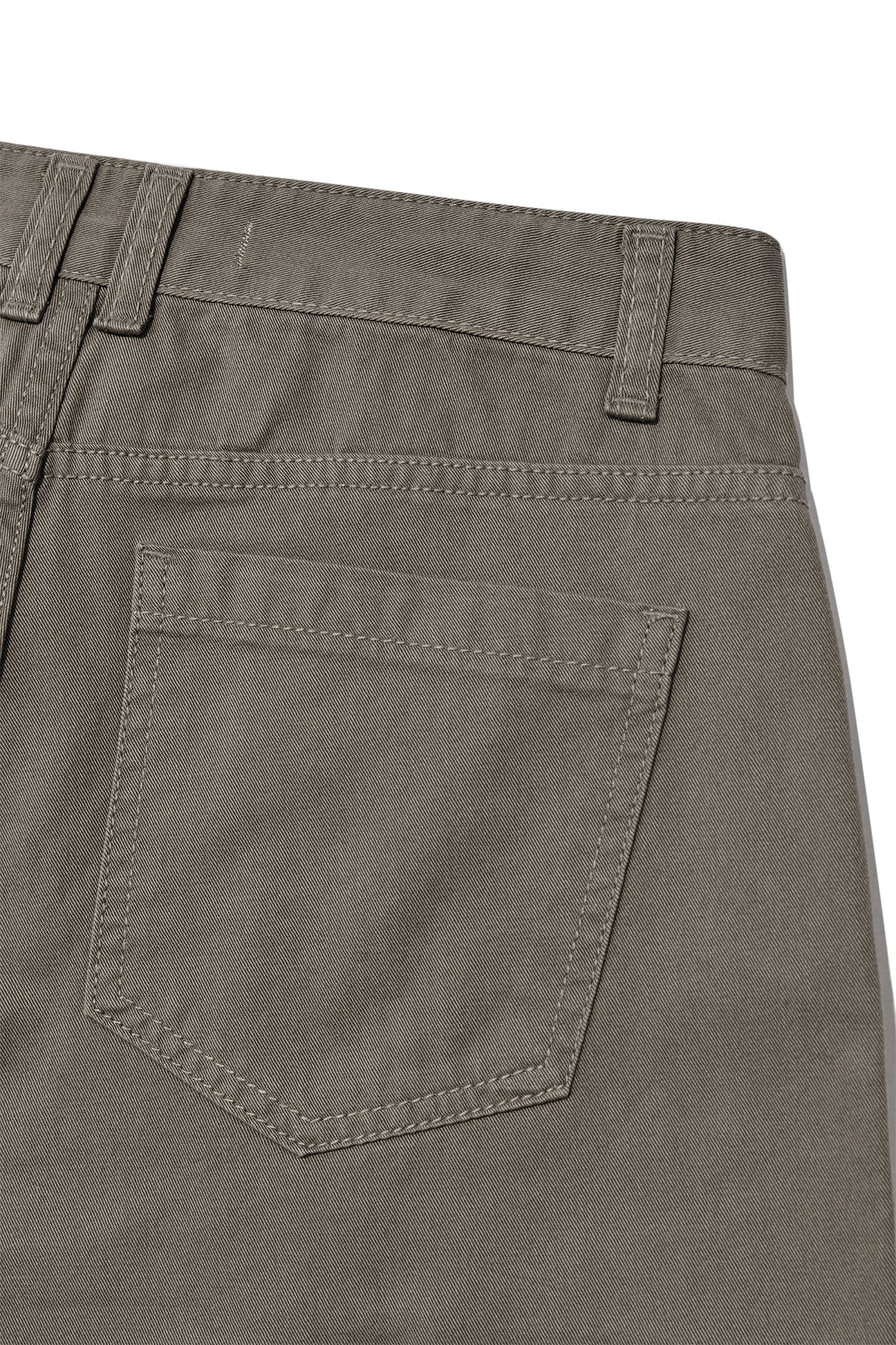 Matin Kim - Semi Slimfit Bermuda Pants (Khaki) product image 6 | TRAB K-Fashion Australia