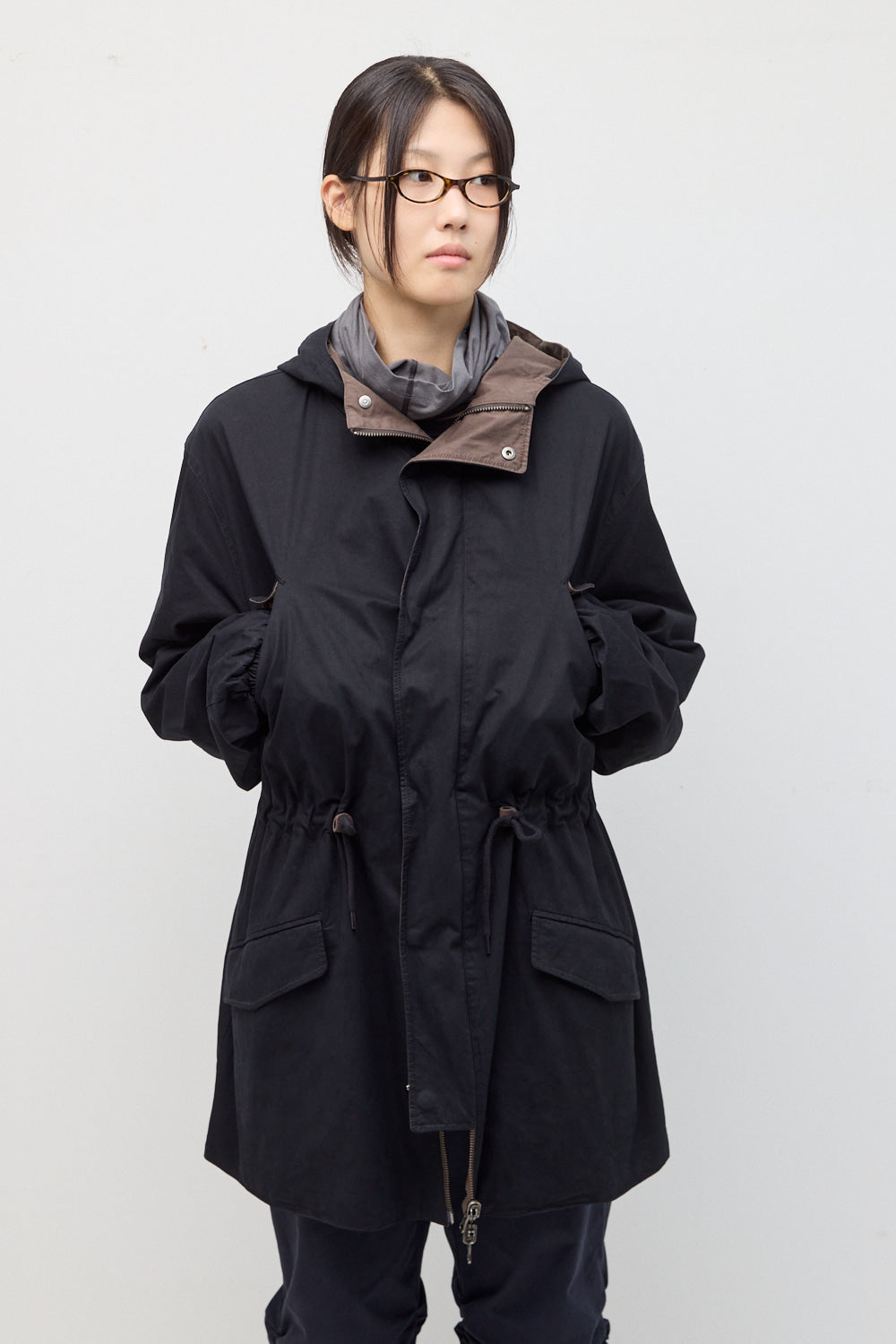 Hatchingroom - Reversible Parka (Black/Mud Brown) product image 6 | TRAB K-Fashion Australia