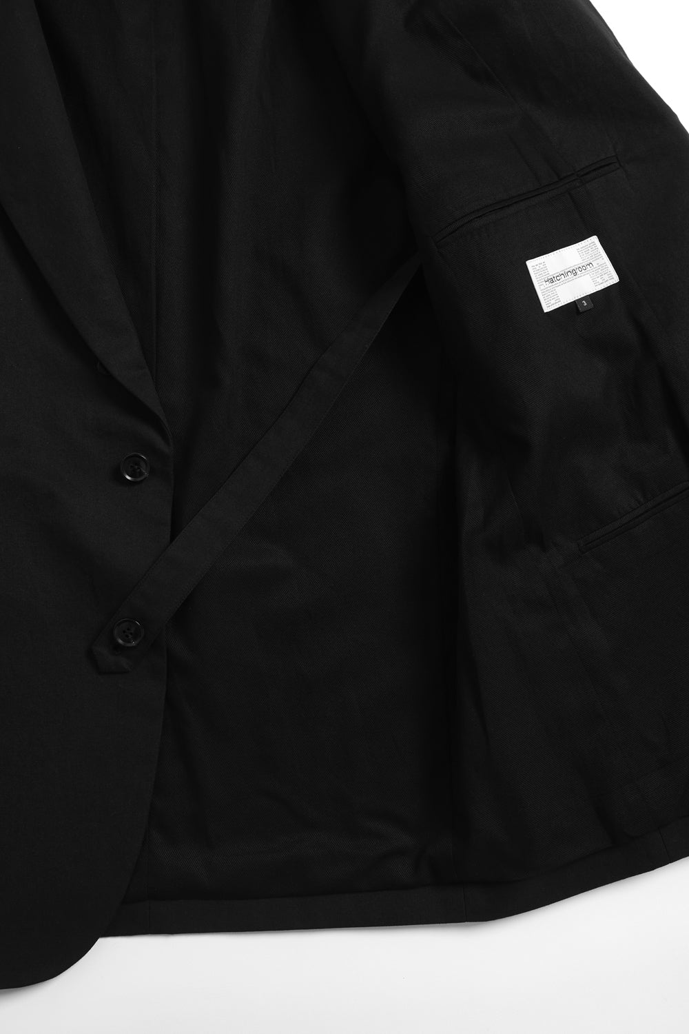 Hatchingroom - Tailored Jacket (Black) product image 5 | TRAB K-Fashion Australia