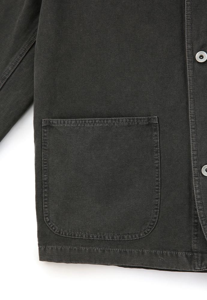 Art if acts - Garment Dyed Western Coverall Jacket (Faded Charcoal) product image 10 | TRAB K-Fashion Australia