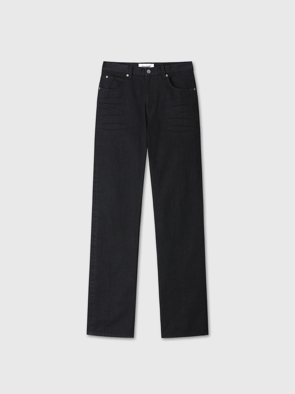 Tonywack - Slim-Straight Denim Jeans (Rinsed Black) product image 9 | TRAB K-Fashion Australia