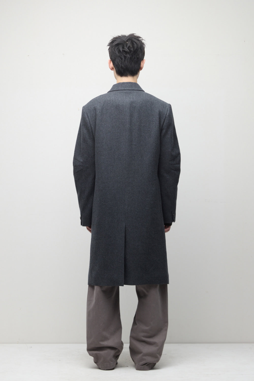 Hatchingroom - Darted Double Breasted Coat (Charcoal) product image 13 | TRAB K-Fashion Australia