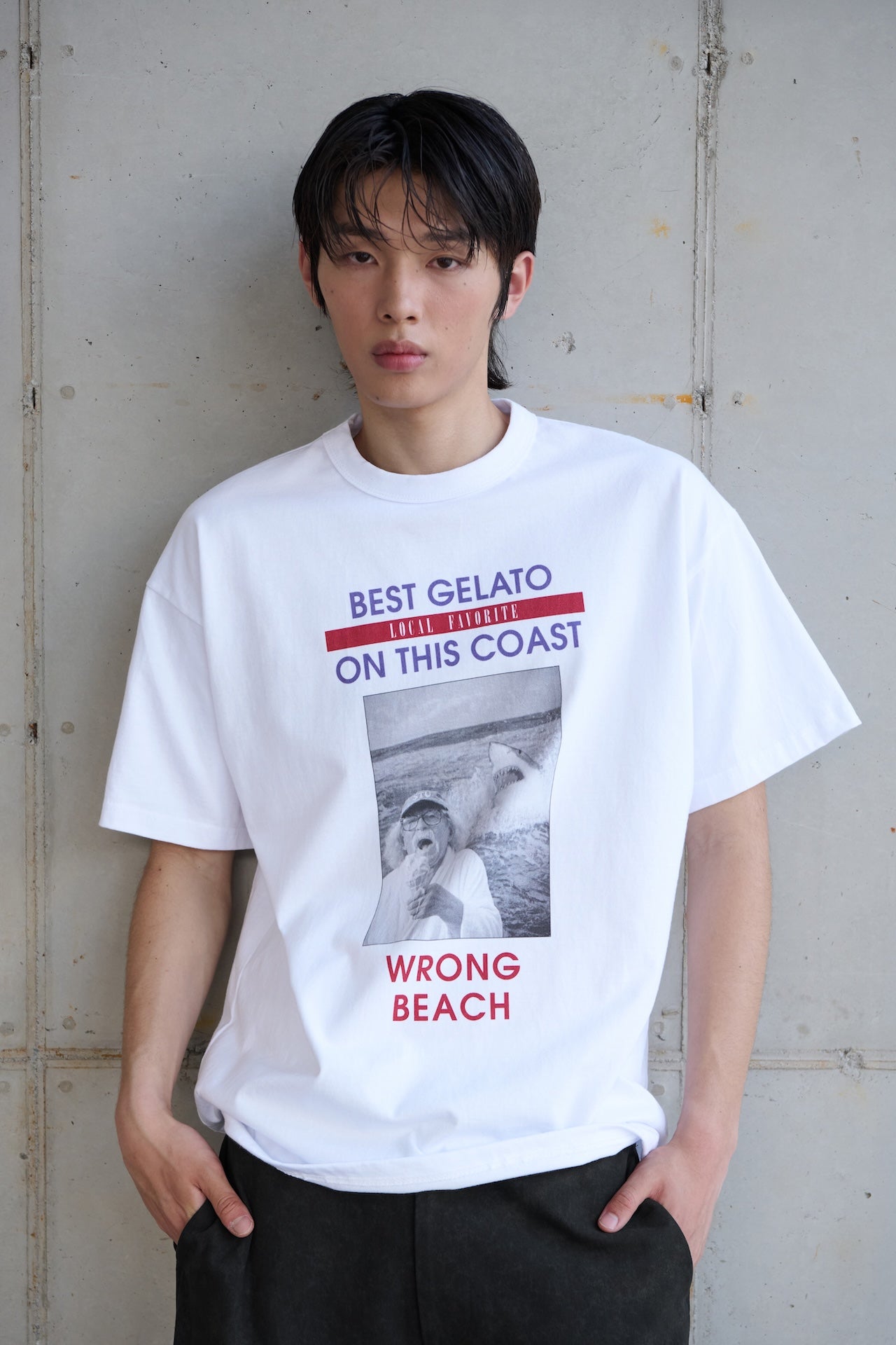 STU - Icecream T-shirt (White) product image 1 | TRAB K-Fashion Australia
