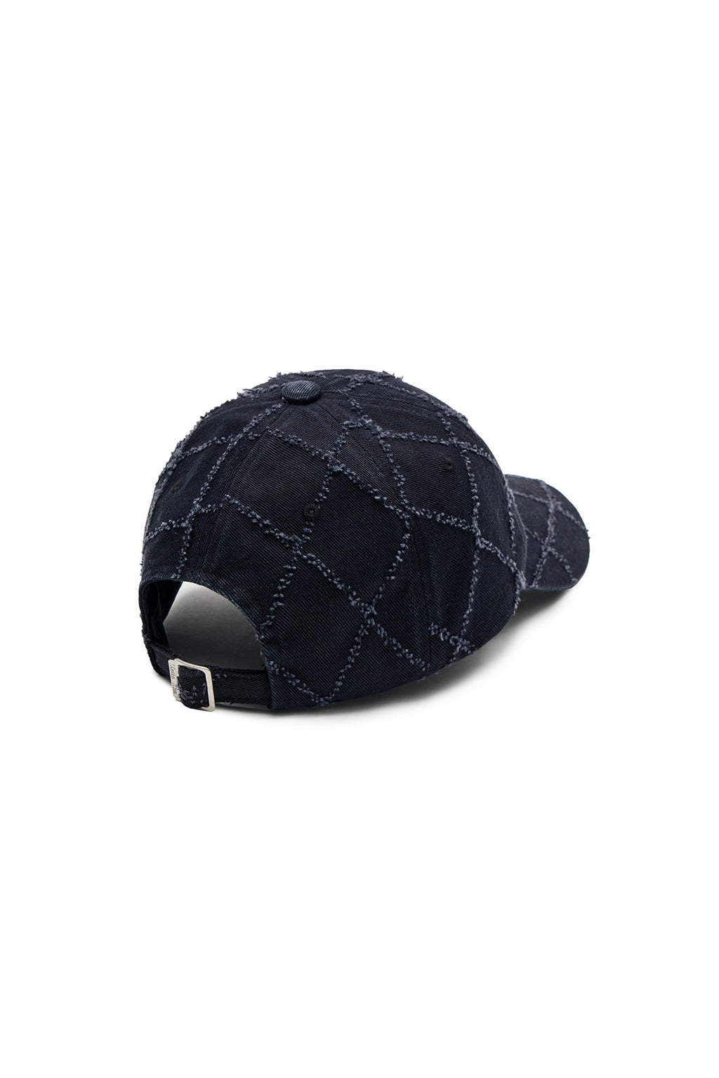 Matin Kim - Matin Typo Quilted Ball Cap (Charcoal) product image 3 | TRAB K-Fashion Australia