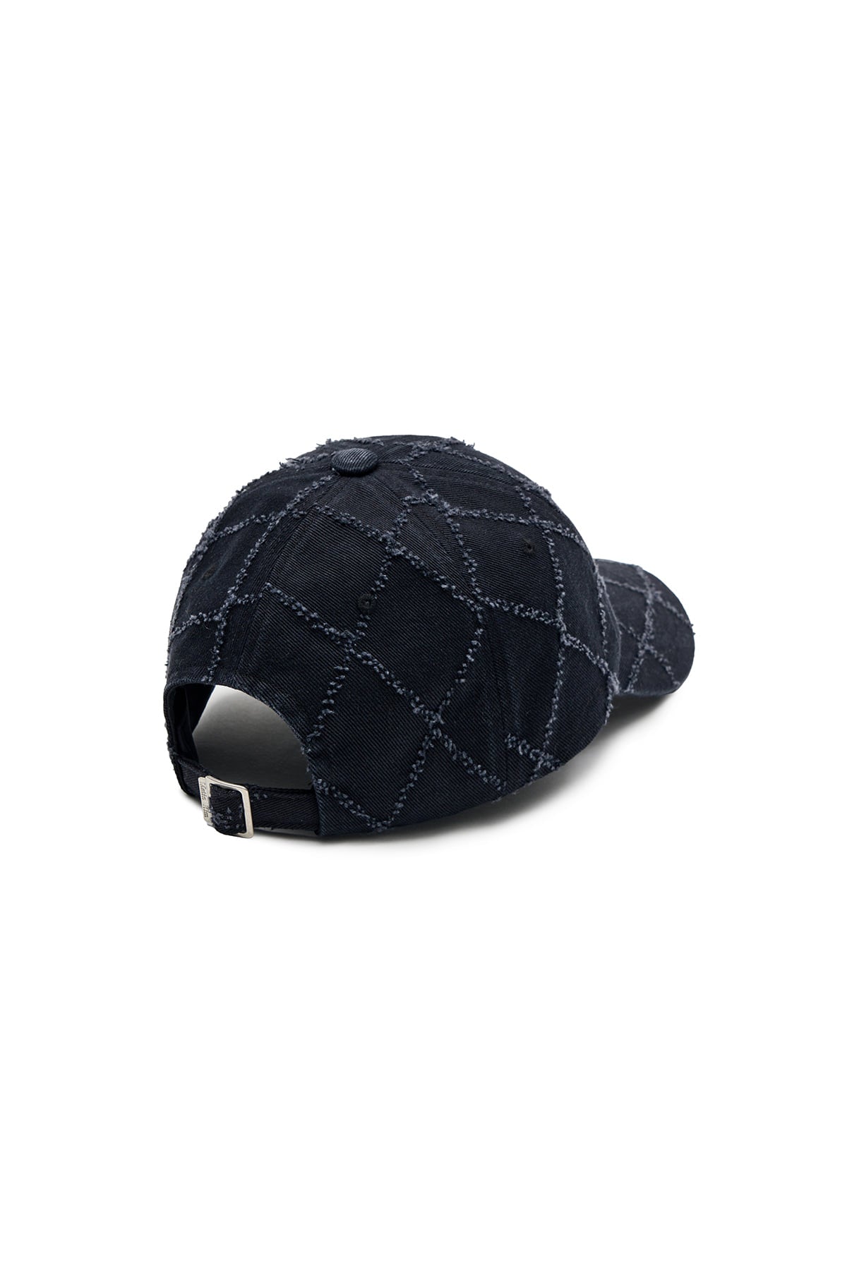 Matin Kim - Matin Typo Quilted Ball Cap (Charcoal) product image 3 | TRAB K-Fashion Australia