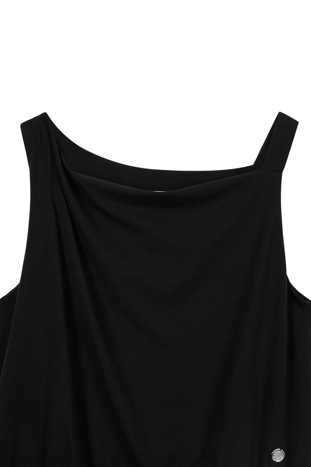 Deinet - Deinet Drape Sleeveless Dress (Black) product image 13 | TRAB K-Fashion Australia