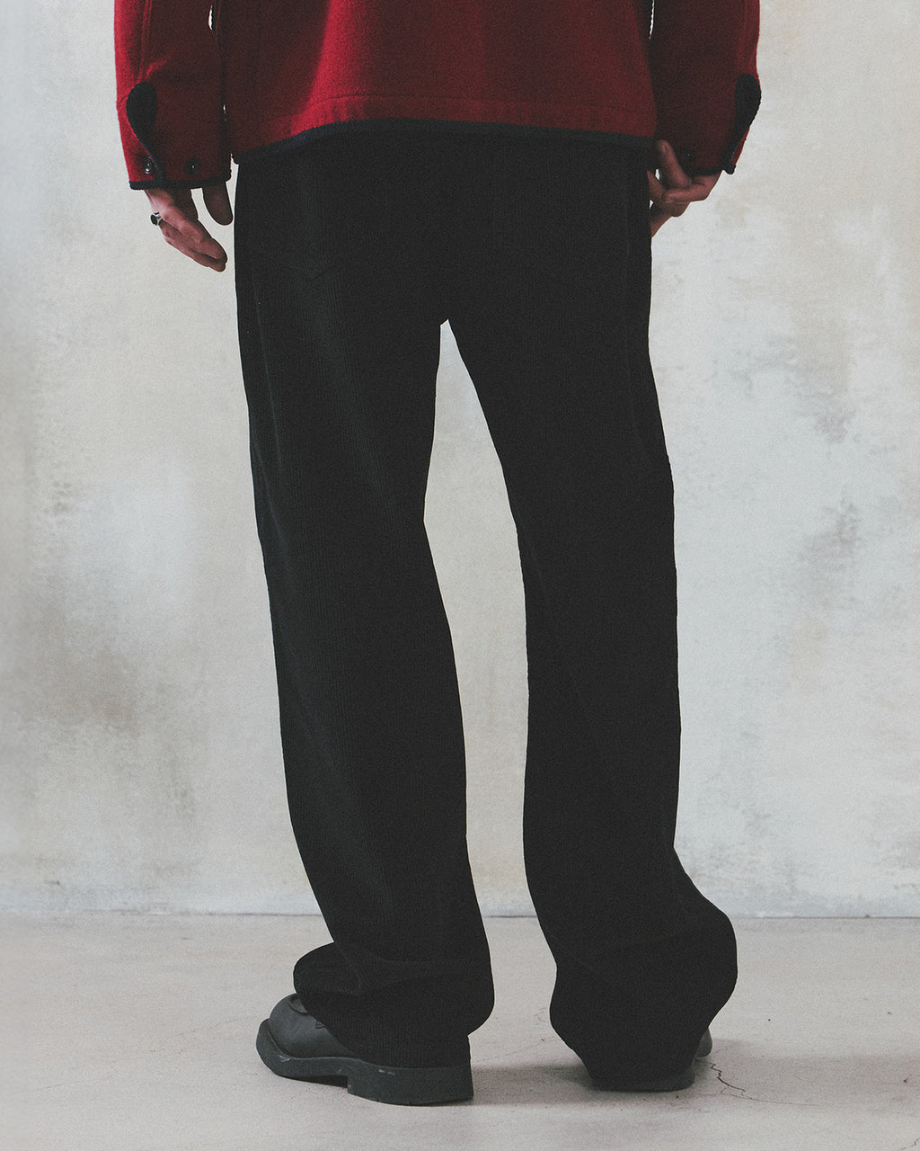 Eastlogue - Railman Work Pants (Black Corduroy) product image 3 | TRAB K-Fashion Australia