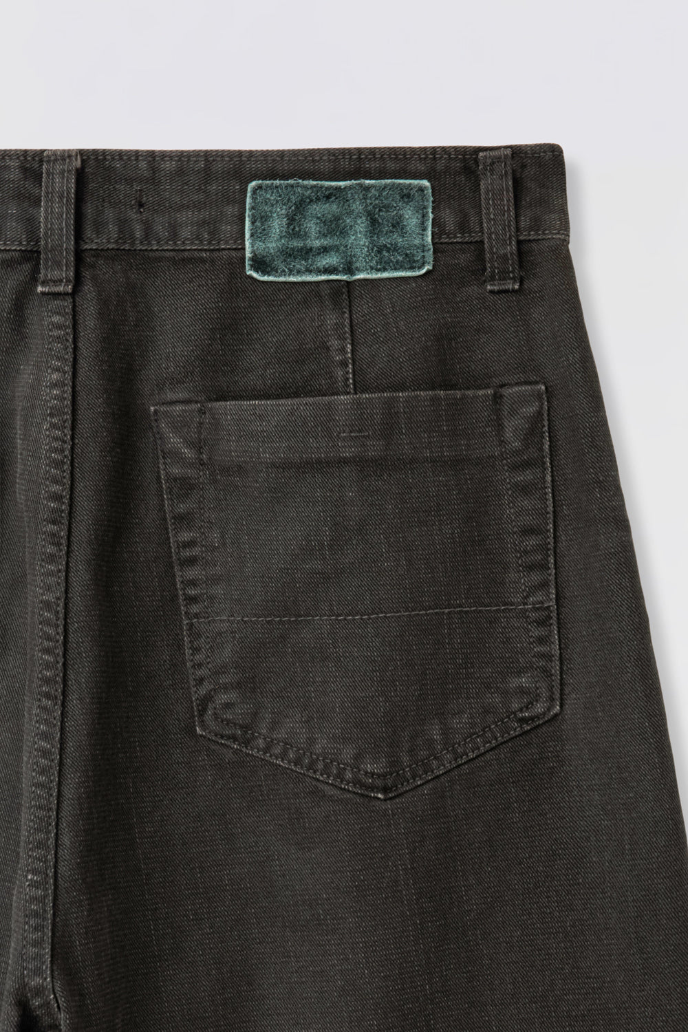 Hatchingroom - VTG Waxed Jeans (Charcoal) product image 7 | TRAB K-Fashion Australia