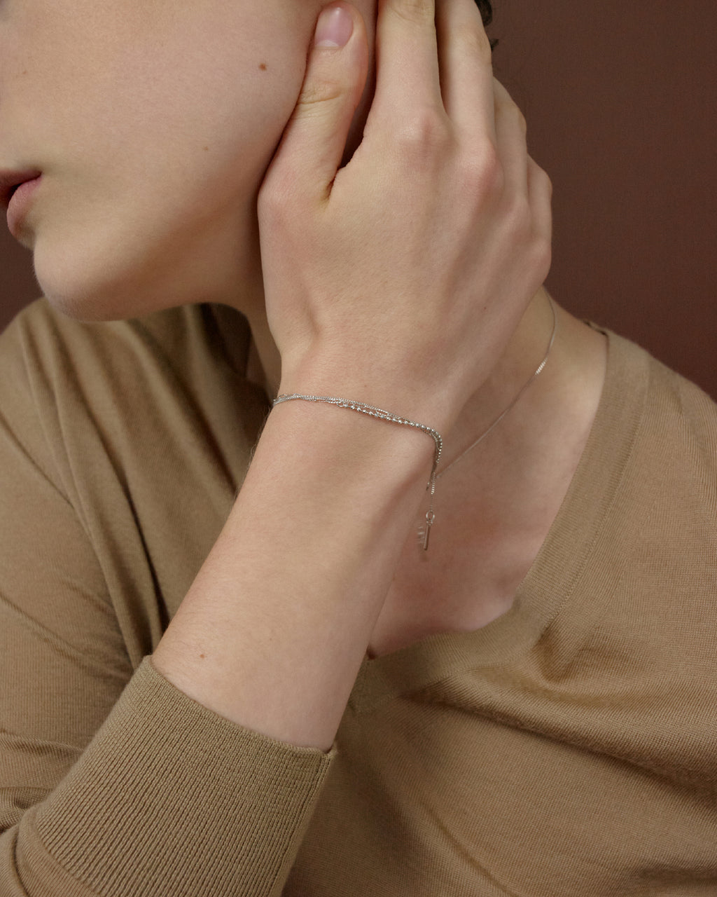Numbering - Mixed Chain Bracelet #2902 product image 1 | TRAB K-Fashion Australia