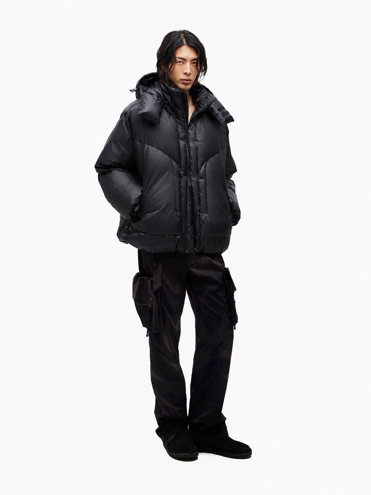 Jiyong Kim - Heavy Down Jacket (Black) product image 1 | TRAB K-Fashion Australia