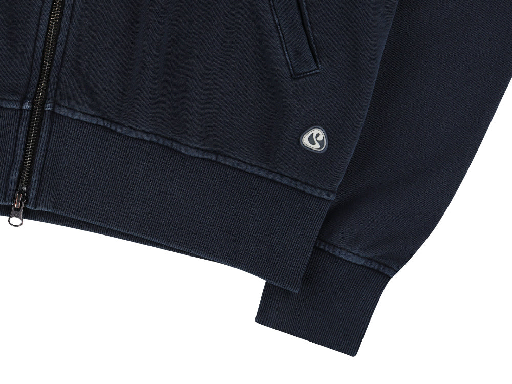 Coyseio - Vintage Tape Hood Zip-Up (Navy) product image 17 | TRAB K-Fashion Australia