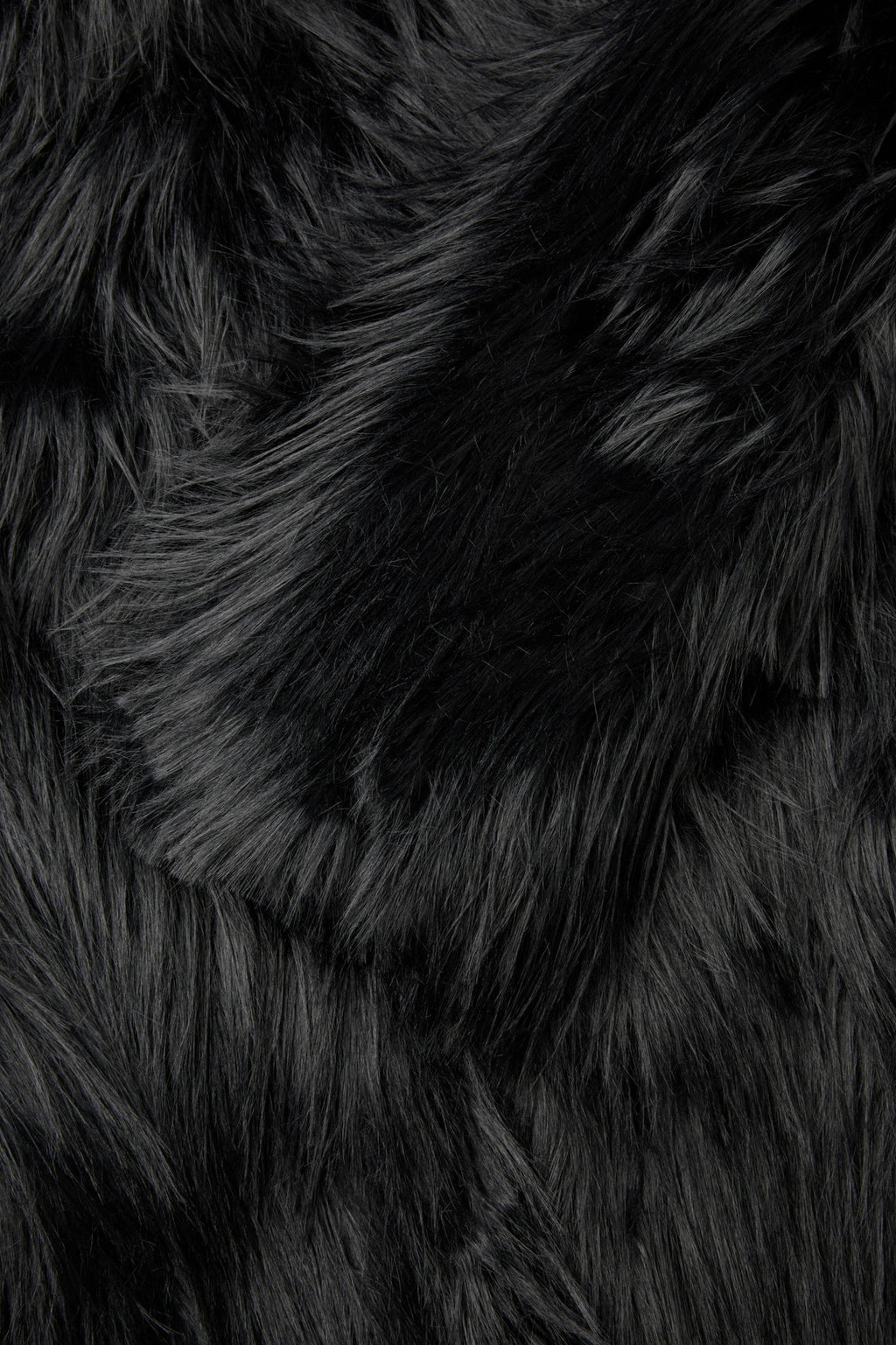 Coor - Long Hair Faux Fur Coat (Black) product image 6 | TRAB K-Fashion Australia
