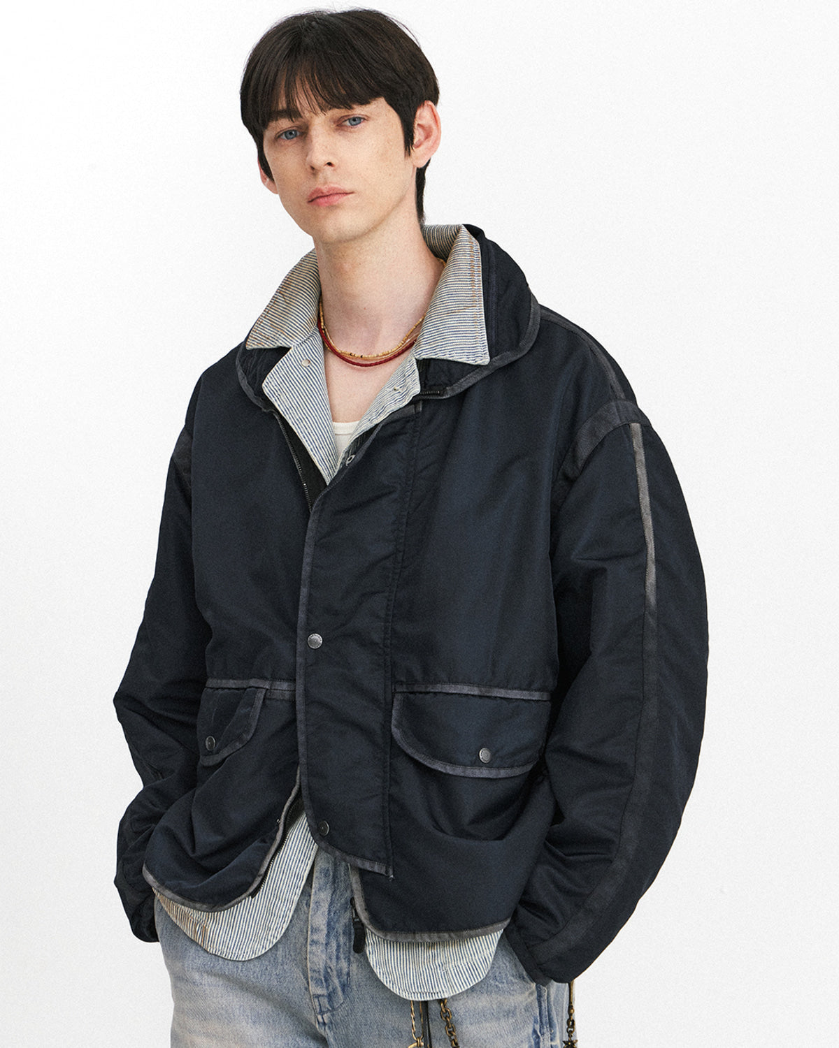 Eastlogue - Astro Fading Jumper (Navy) product image 2 | TRAB K-Fashion Australia