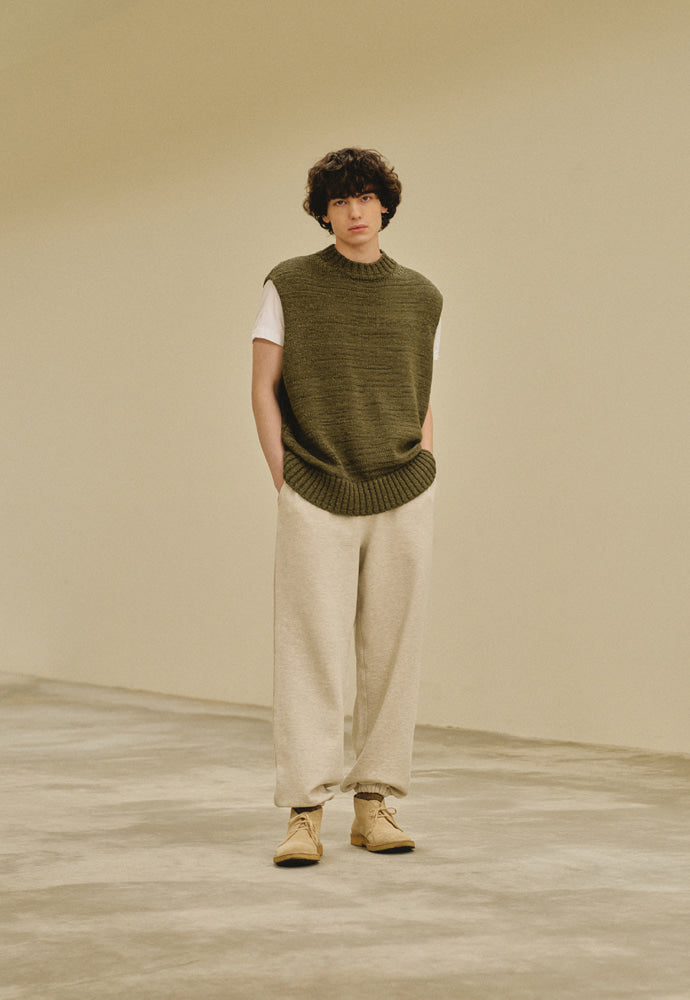 Art if acts - Tape Knit Vest (Khaki) product image 5 | TRAB K-Fashion Australia