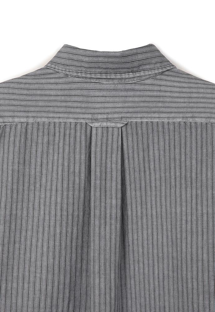 Art if acts - Pigment Dyed Stripe Shirt (Cliff) product image 9 | TRAB K-Fashion Australia