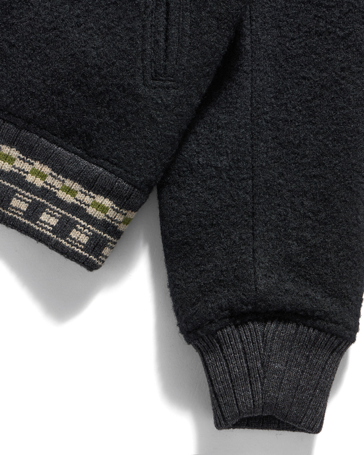 Eastlogue - Teddy Blouson Jumper (Black) product image 8 | TRAB K-Fashion Australia