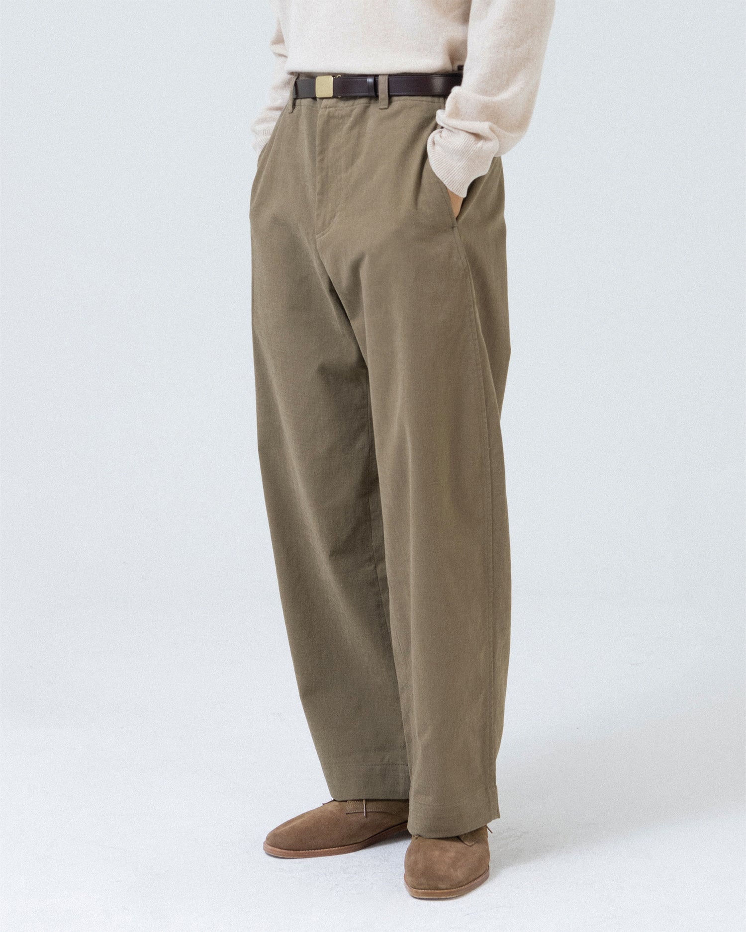 Brownyard - Washed Field Pants (Brown) product image 2 | TRAB K-Fashion Australia