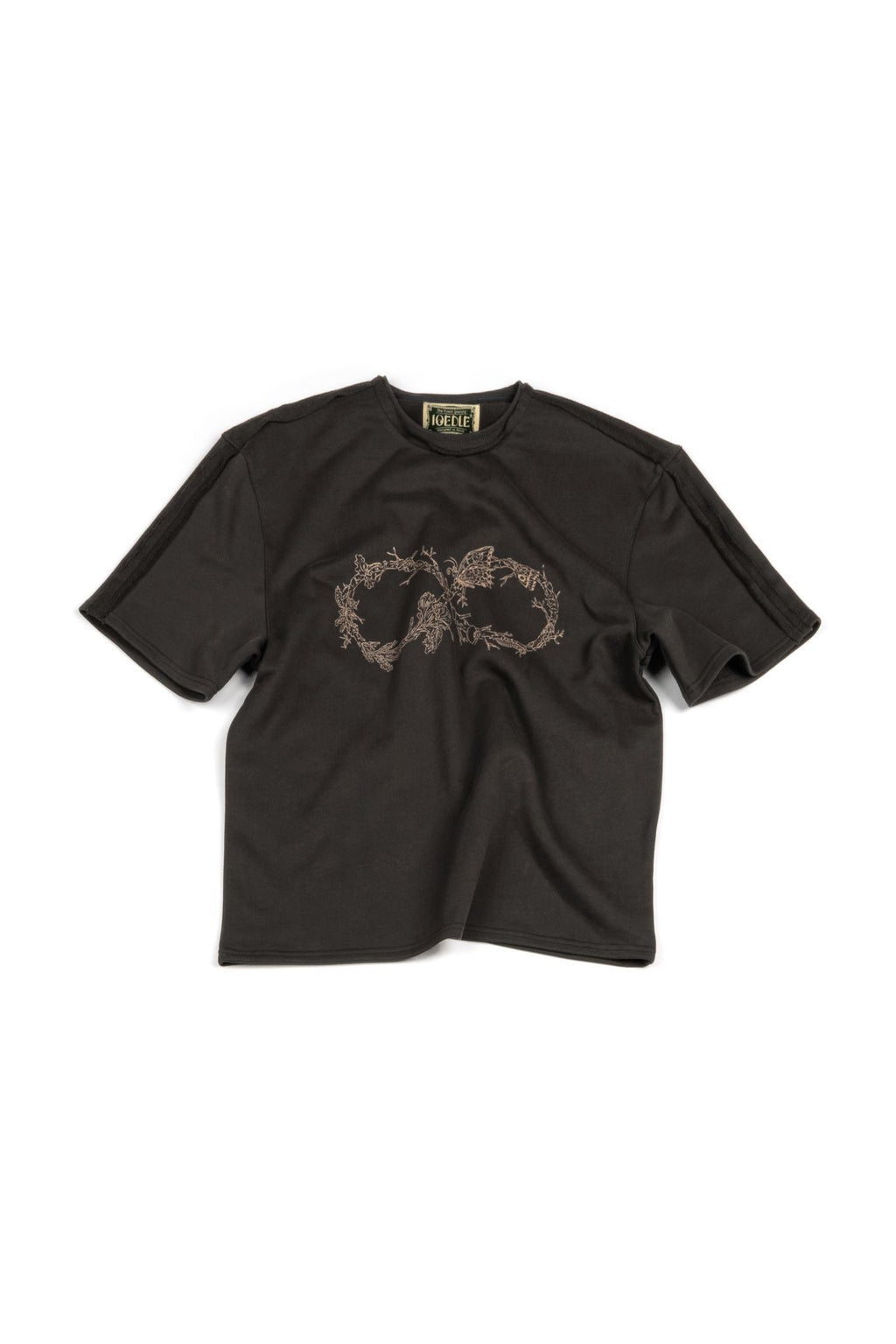 Ioedle - Möbius Cycle T-Shirt (Charcoal) product image 2 | TRAB K-Fashion Australia