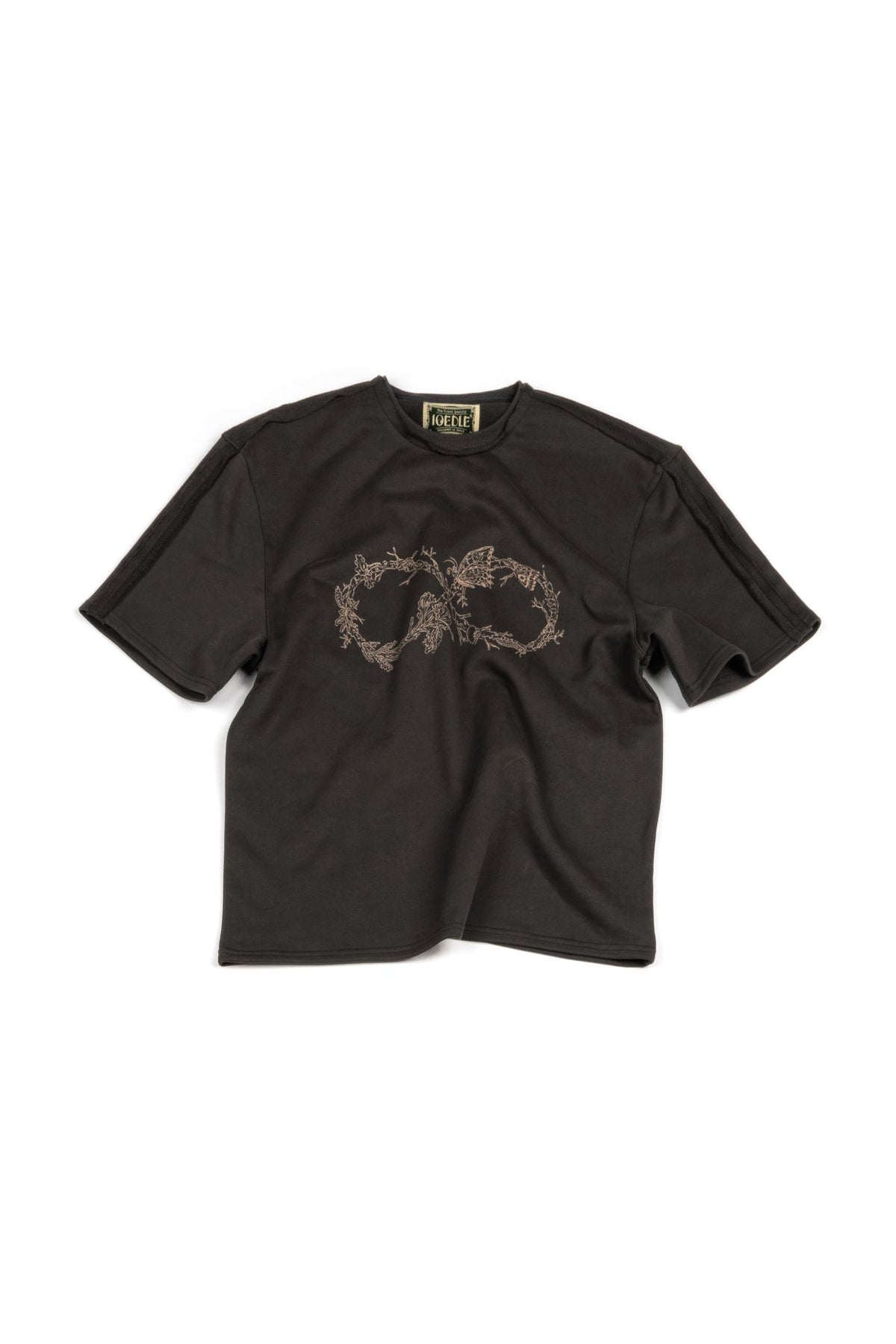 Ioedle - Möbius Cycle T-Shirt (Charcoal) product image 2 | TRAB K-Fashion Australia