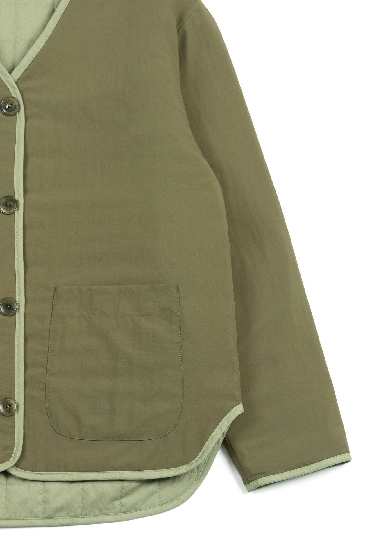 Ioedle - Welcome Gate Quilted Jacket (Olive) product image 9 | TRAB K-Fashion Australia