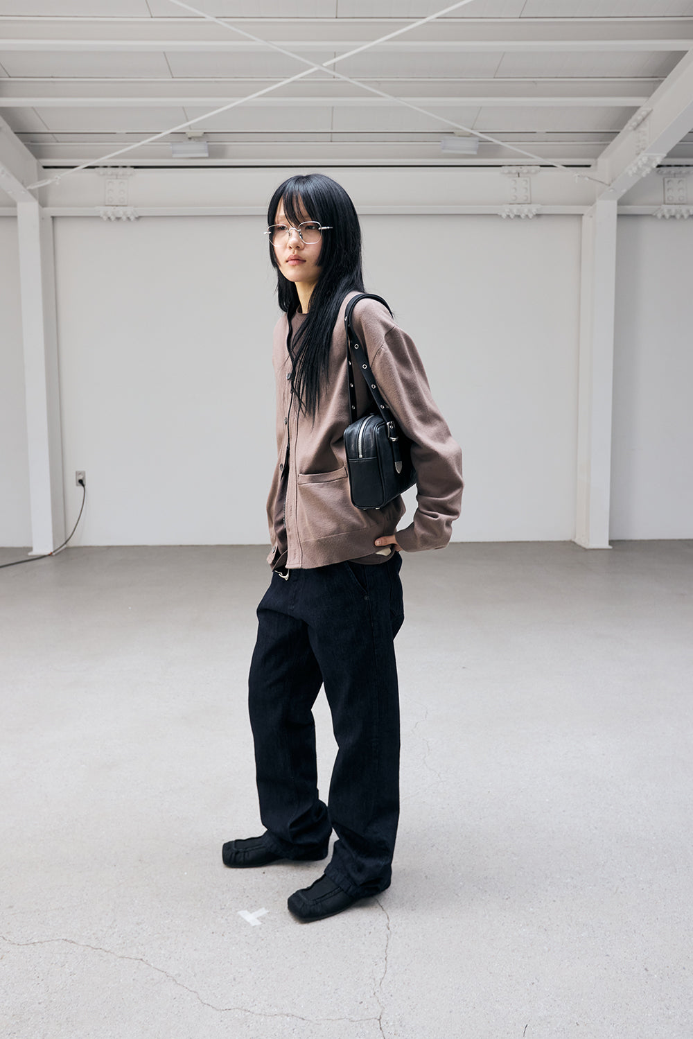 Hatchingroom - Zip Cardigan (Camel) product image 9 | TRAB K-Fashion Australia