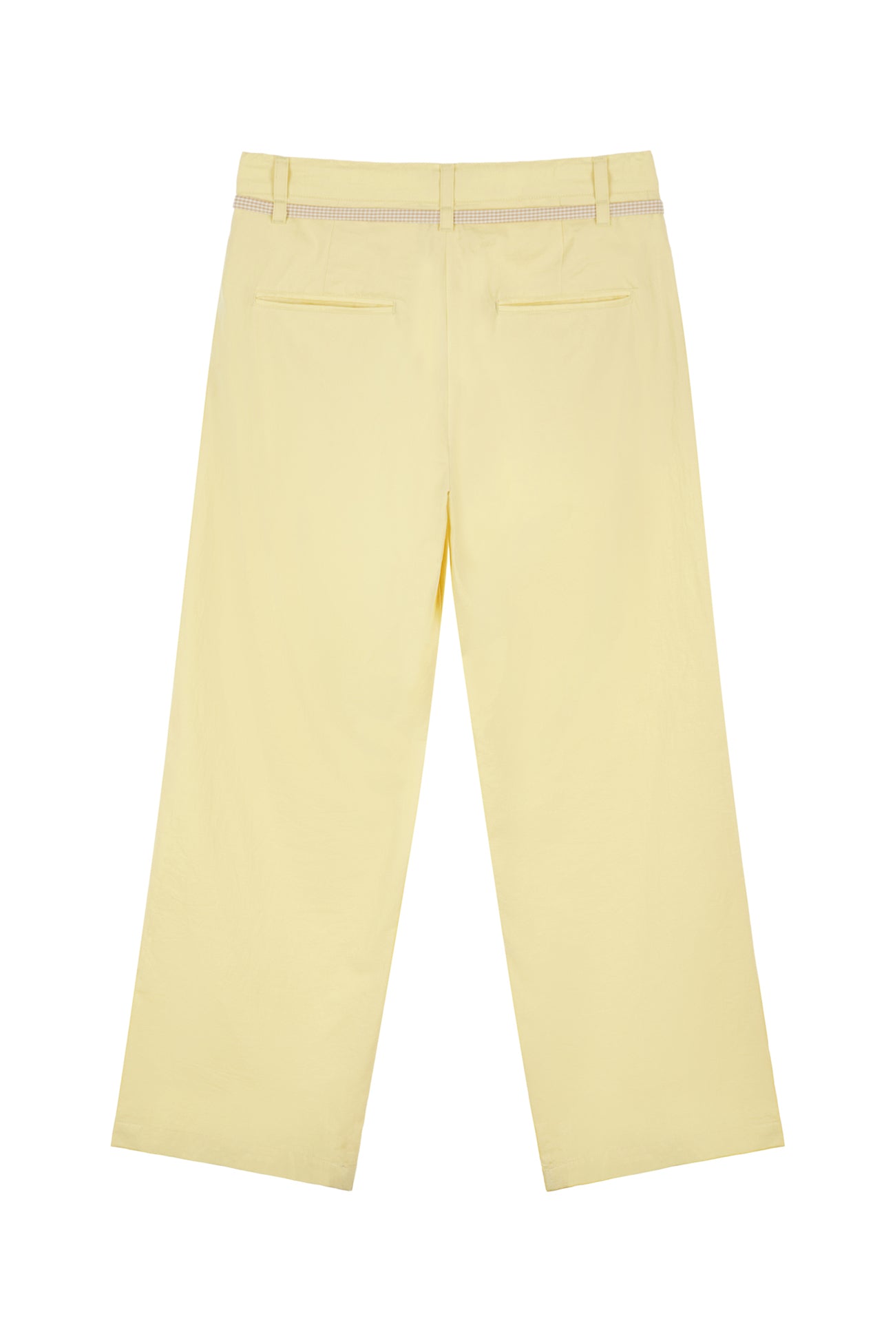 Deinet - Deinet Check String Pants (Yellow) product image 2 | TRAB K-Fashion Australia